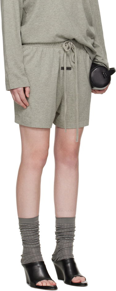 Shortsit Fear of God ESSENTIALS Soccer Drawstring Shorts Harmaa | 160SP255655FW, 1