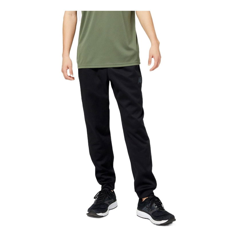 Verryttelyhousut New Balance Performance Fleece Pants Musta | AMP23022-BK