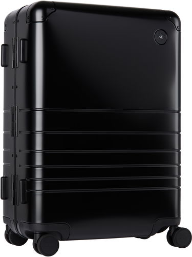 Matkalaukku Monos Aluminum Check-In Medium Suitcase Musta | MN0010-0069-24, 1