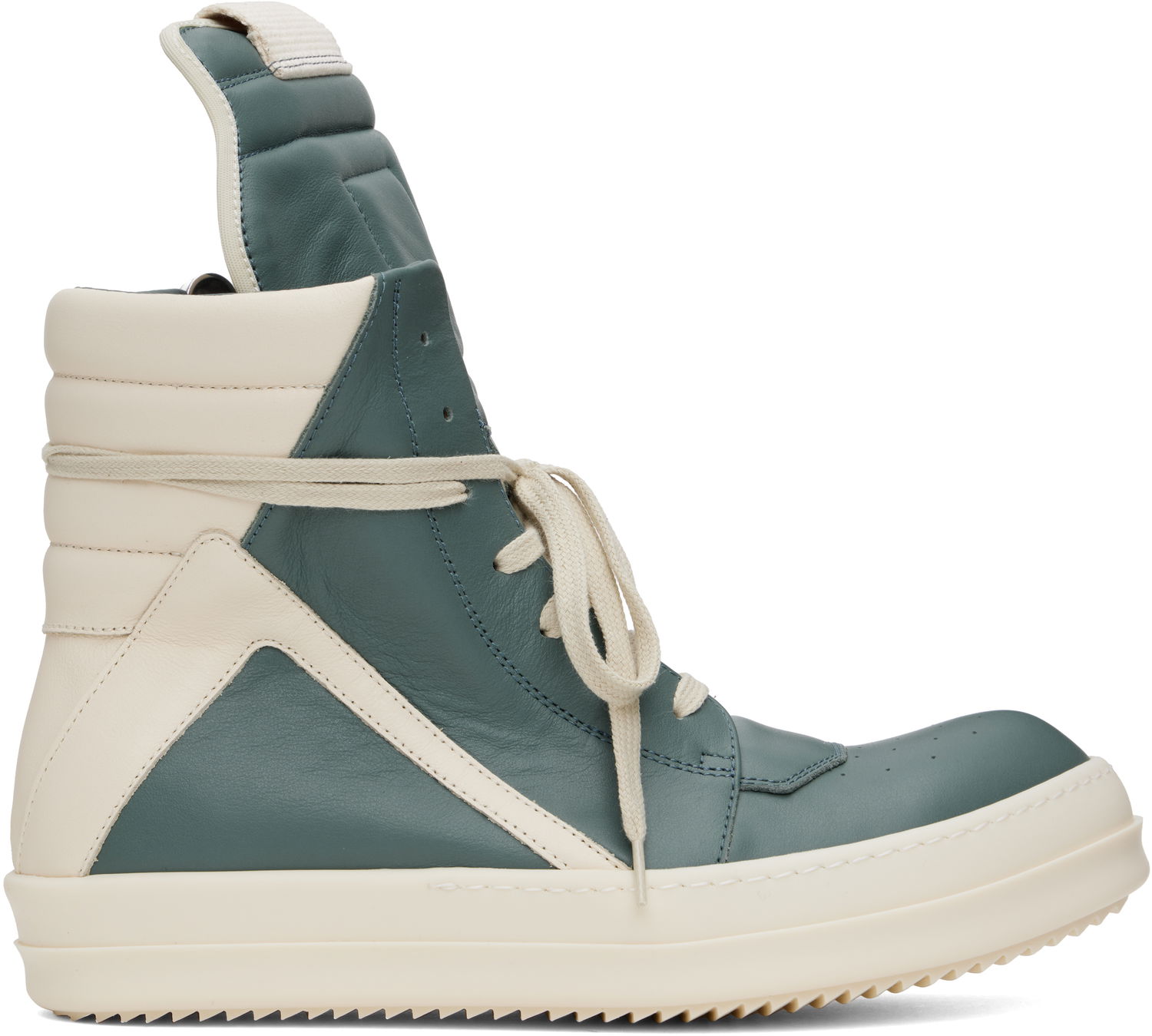 Tennarit ja kengät Rick Owens Rick Owens Hollywood Geobasket Vihreä | RU01E5894 LCO, 0