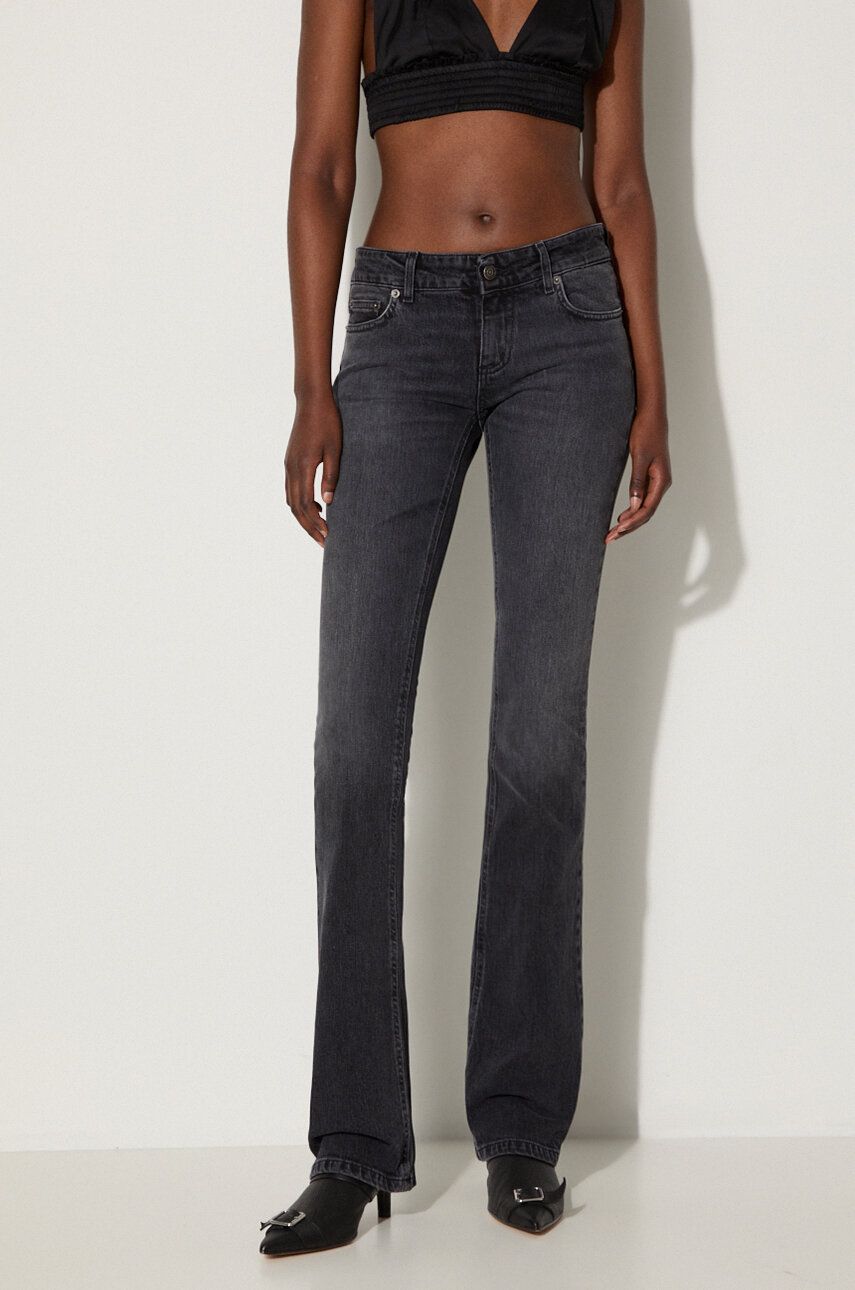 Jeans Fiorucci Low Rise Bootcut Jeans Musta | W01FPDJE083DN02DN05, 0