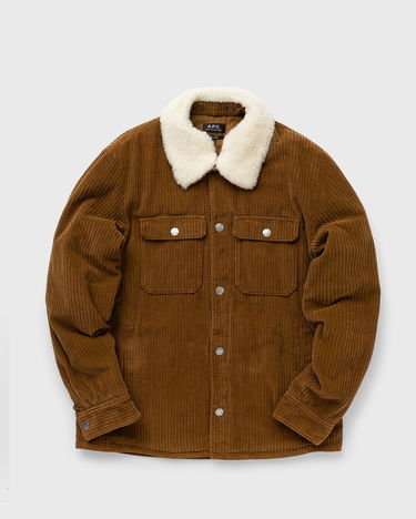 Takki A.P.C. Alenzo Overshirts Ruskea | COEZQ-H02869-CAB, 0