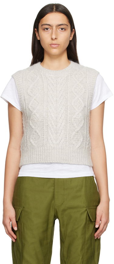 Villapaita rag & bone rag & bone Brody Knit Vest Harmaa | WAS23F035SL35, 0