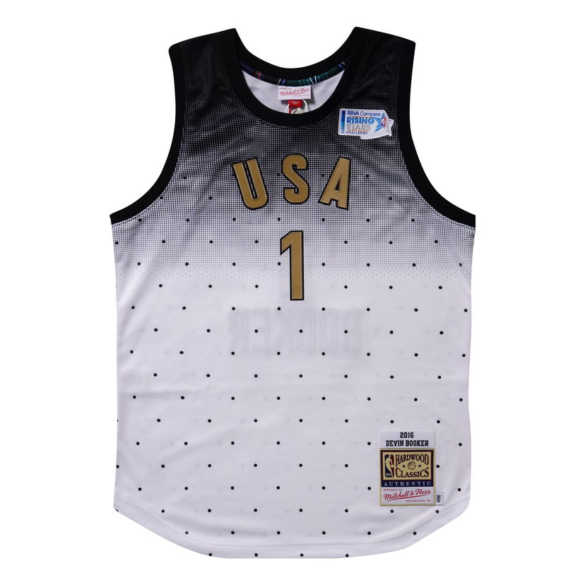 Tankkitoppi Mitchell & Ness All-Star USA 'Devin Booker 1' Jersey Valkoinen | AJY44957-ASG16DBOWHBK
