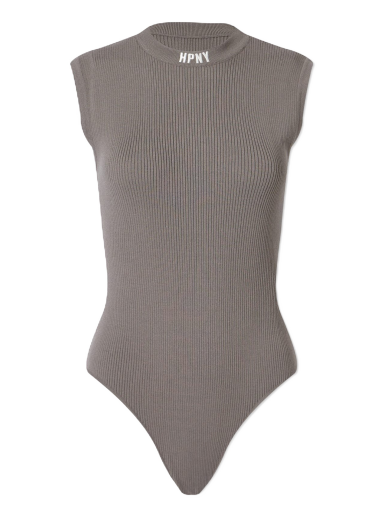 Body HERON PRESTON HPNY Logo Knitted Body Harmaa | HWHP002S23KNI0010901