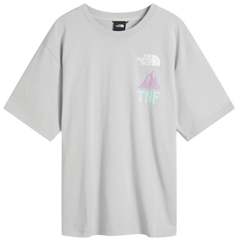 T-paita The North Face Heaven & Earth Graphic T-Shirt Harmaa | NF0A8CKKA0M