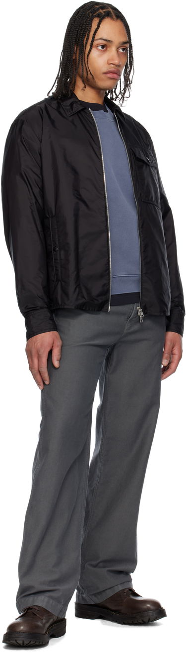 Tuulitakki Moncler Moncler Archivio Zip-Up Jacket Musta | K10912F00017539ZD, 4