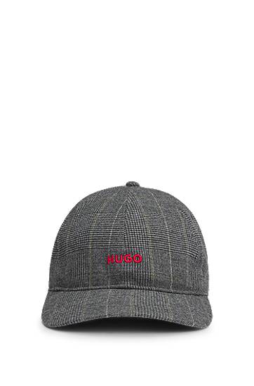 Korkki BOSS HUGO Twill Cap with Embroidered Logo Harmaa | 50544430, 0