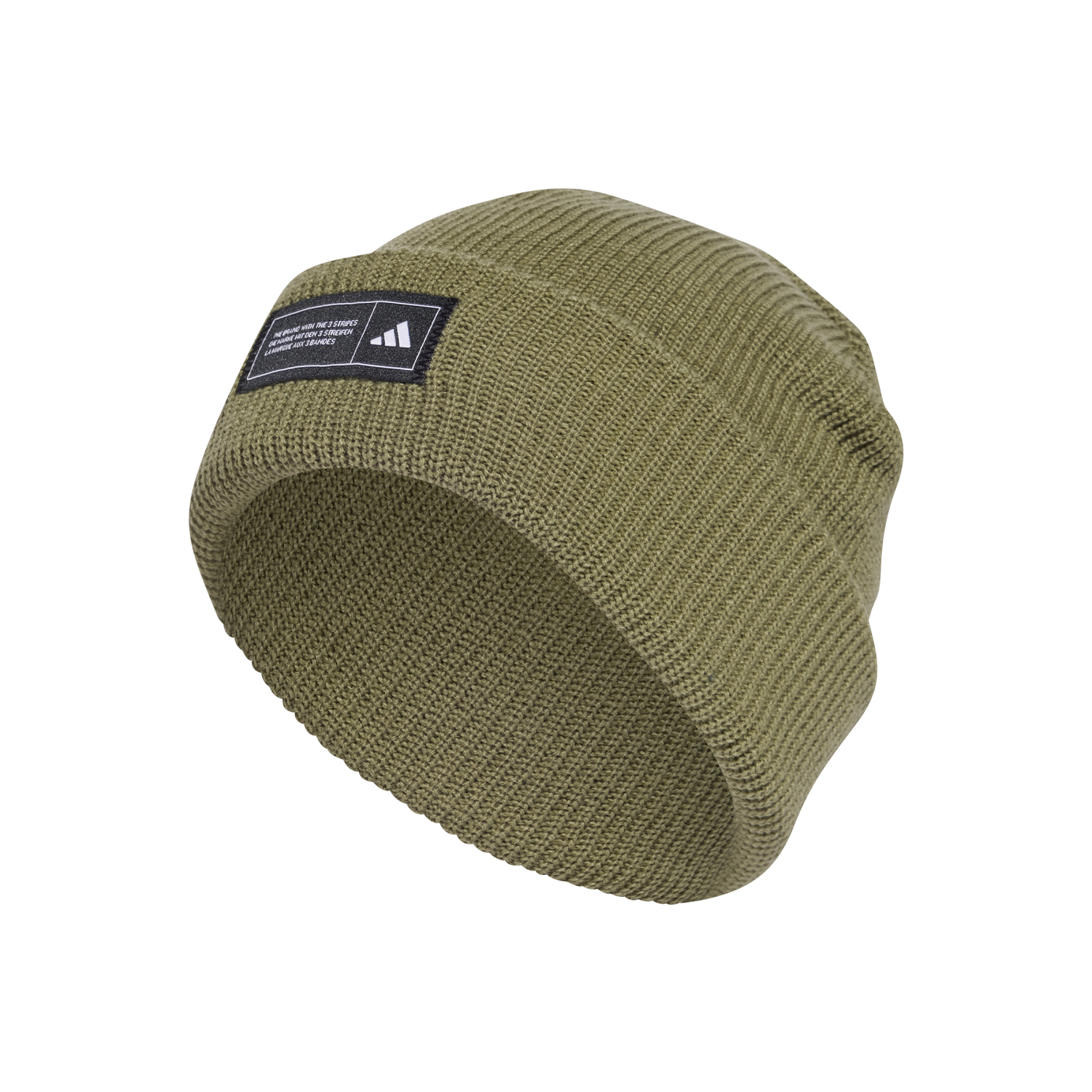 Pipo adidas Performance Ribbed Cuffed Beanie Vihreä | IY5257, 0
