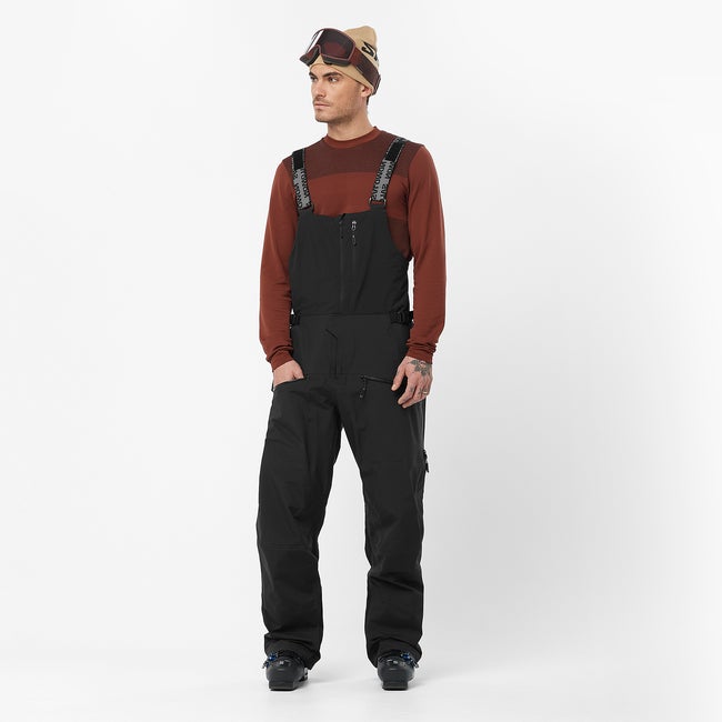 Haalari Salomon 3L Ski Bib Pants Musta | LC2323200