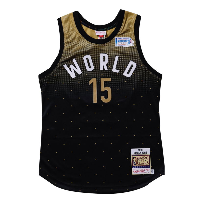 Jersey Mitchell & Ness NBA Authentic Nikola Jokic All-Star World Jersey Musta | AJY44958-ASG16NJOBKGD