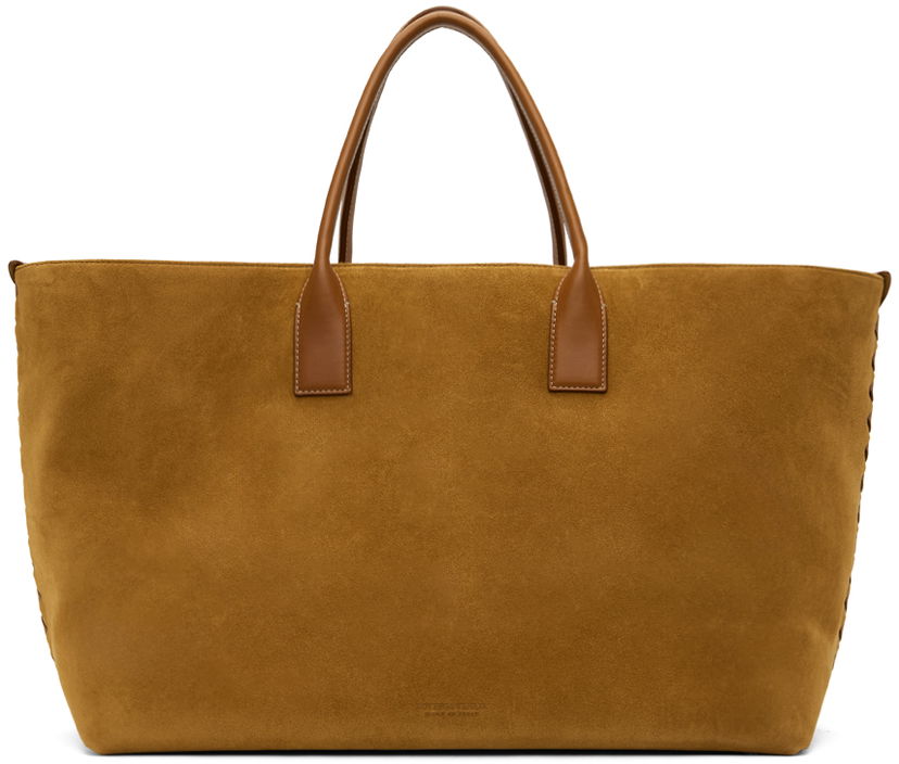Kangaskassi Bottega Veneta Large Cabat Tote Bag Ruskea | 795643 V09C5