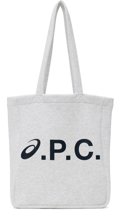 Kangaskassi A.P.C. A.P.C. ASICS Edition Lou Tote Bag Harmaa | COHHK-M61977, 0