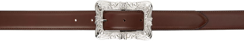 Vyöt Needles Square Buckle Leather Belt Ruskea | OT031