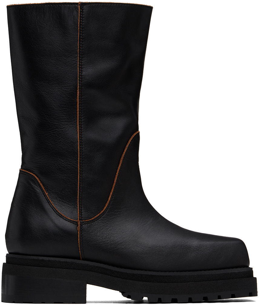 Tennarit ja kengät Eckhaus Latta Eckhaus Latta Stacked Boots Musta | FEKLWSTB295109, 0