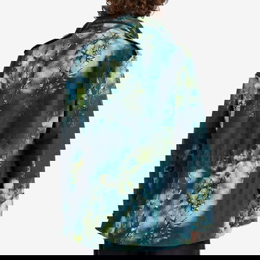 Parka Y-3 Y-3 Earth Print Field Jacket, Size Large Sininen | JL8307, 3