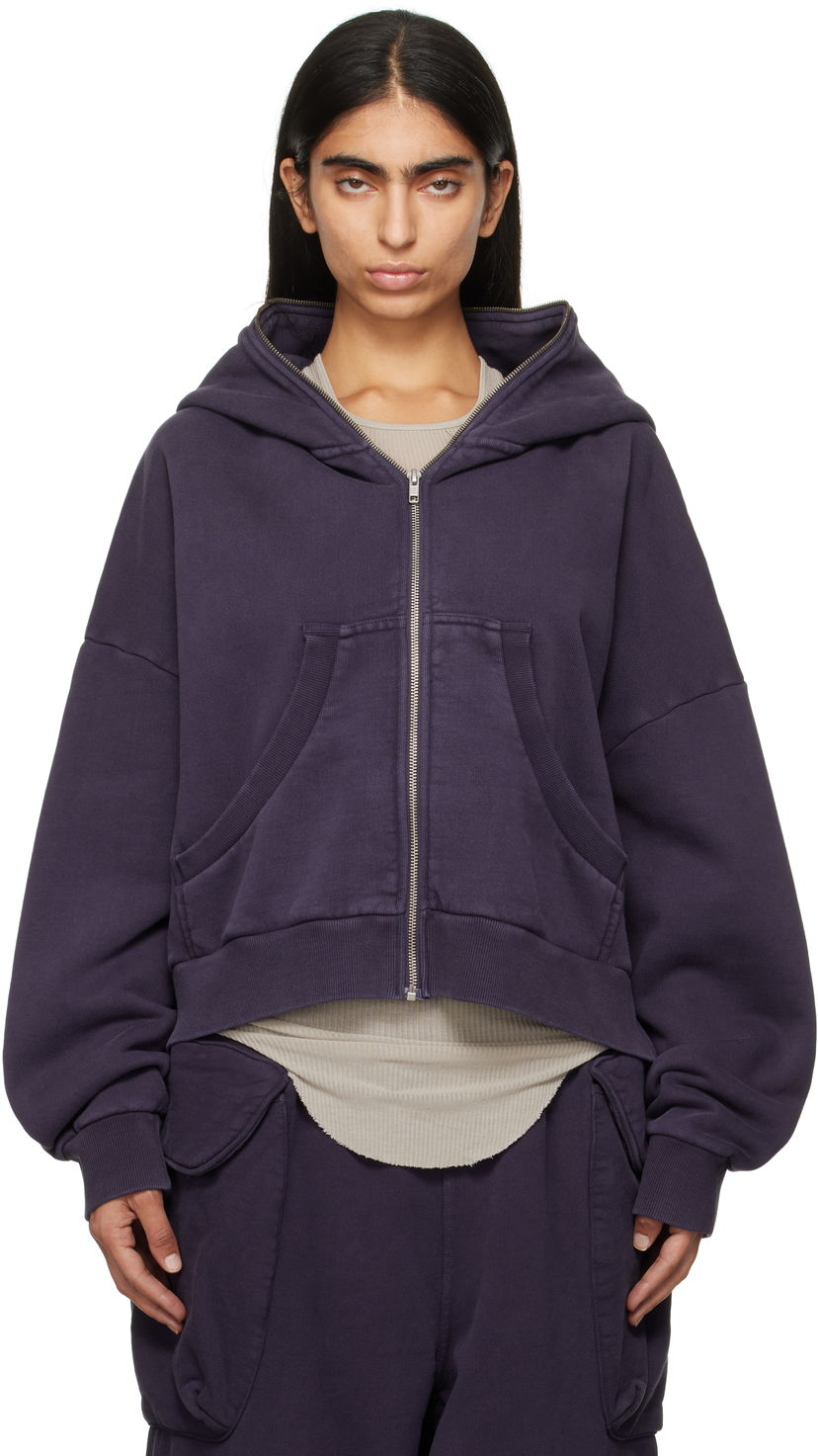 Huppari Entire Studios Entire Studios Eternal Zip Hoodie Violetti | ES2202IN