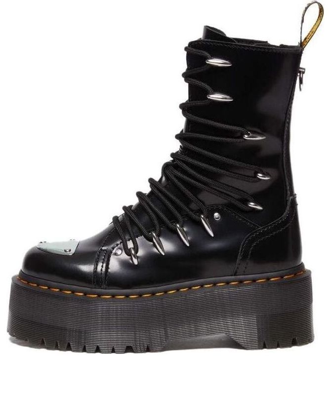 Tennarit ja kengät Dr. Martens Jadon Hi LTT Max Leather Platform Boots Musta | 30964001