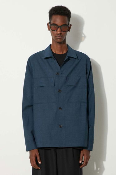 Takki Paul Smith Paul Smith Wool Overshirt Sininen | M1R.703Y.M02212, 2
