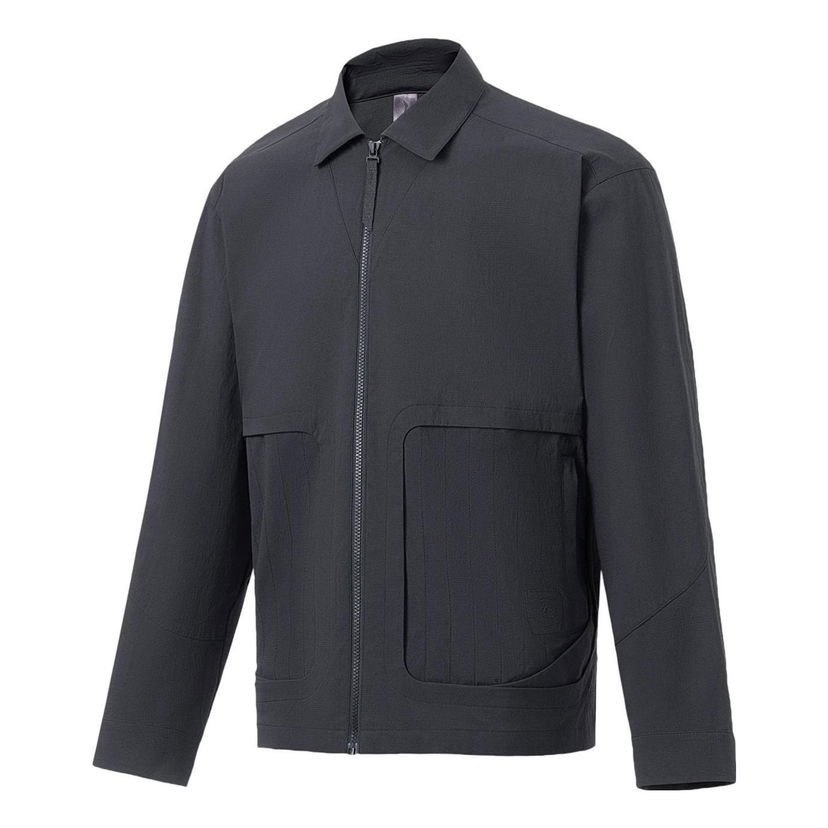 Paita Li-Ning Jackie Chan Kung Fu Jacket Musta | AFDT109-3