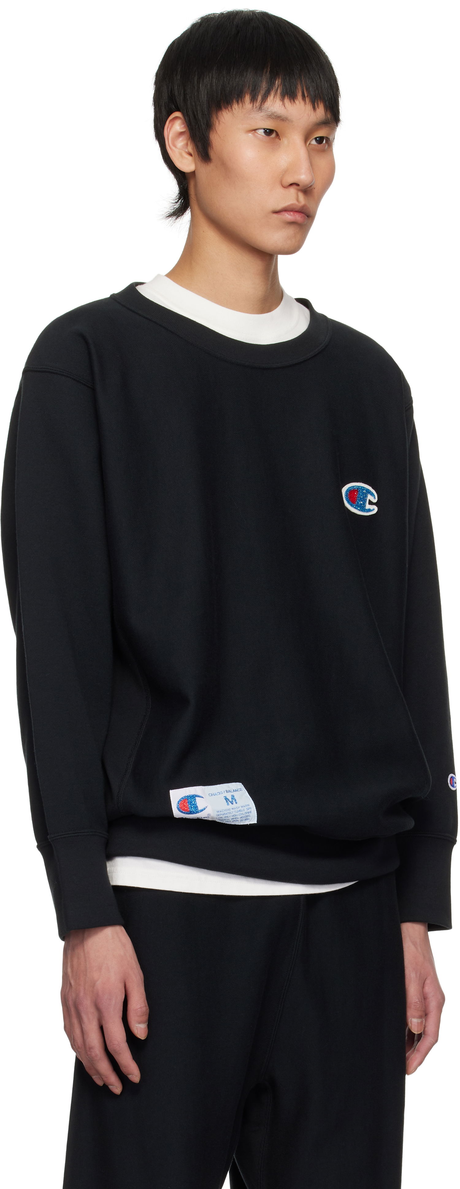 Villapaita UNDERCOVER Champion Edition Sweatshirt by Undercover Musta | UC1E4809-1, 1