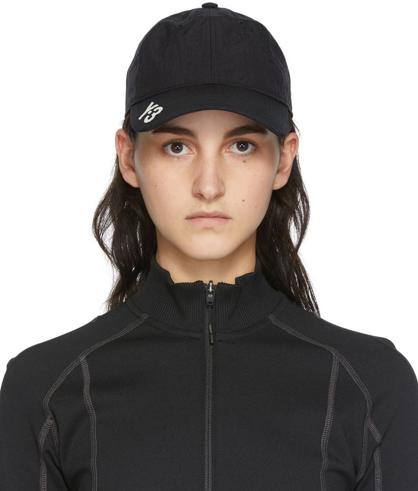 Korkki Y-3 Cordura Baseball Cap Musta | H54044