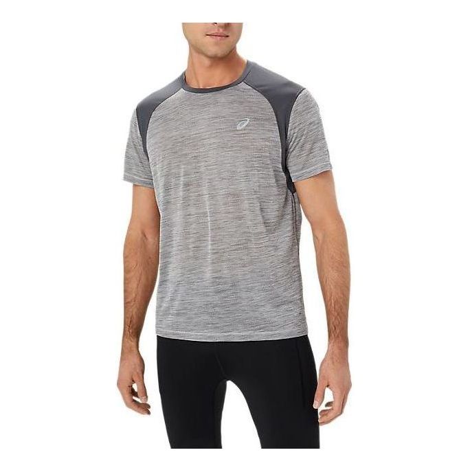 T-paita Asics Road Short Sleeve Top Harmaa | 2011C992-020