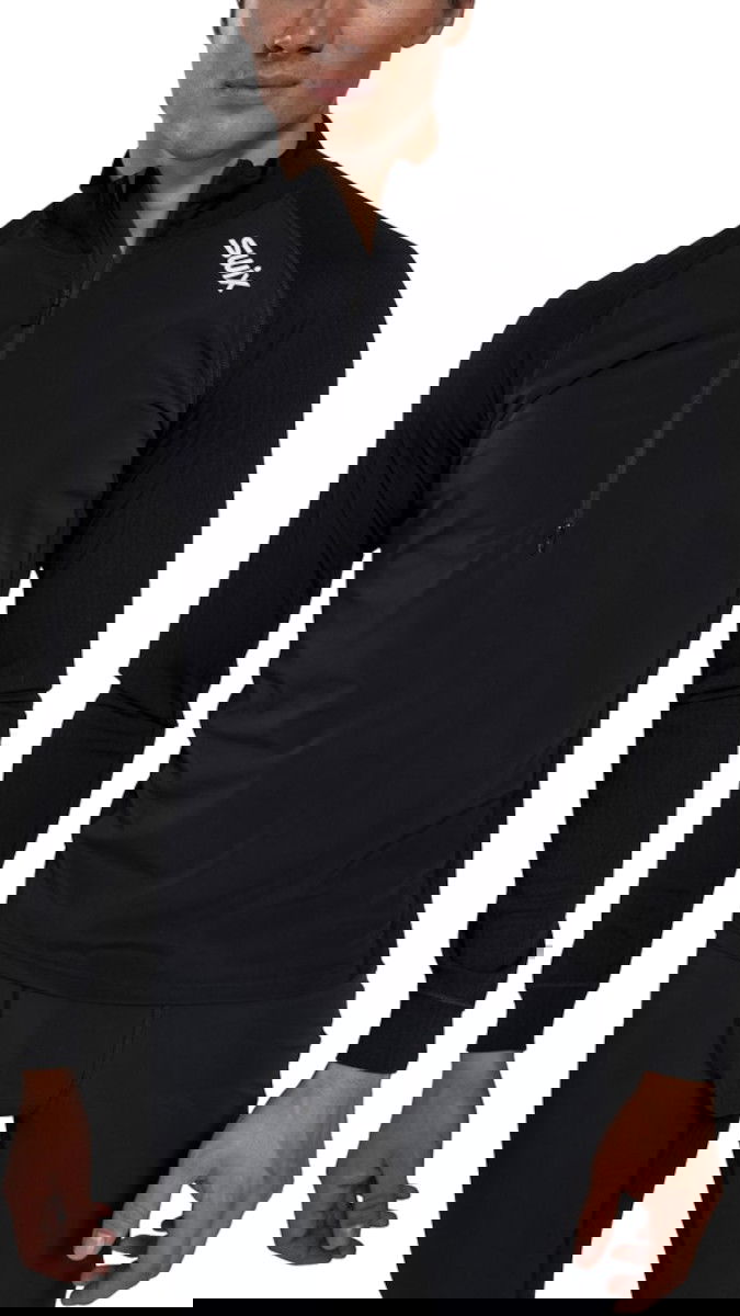 Villapaita SWIX Swix RaceX Classic Wind Half Zip Top Musta | 10103-23-10000