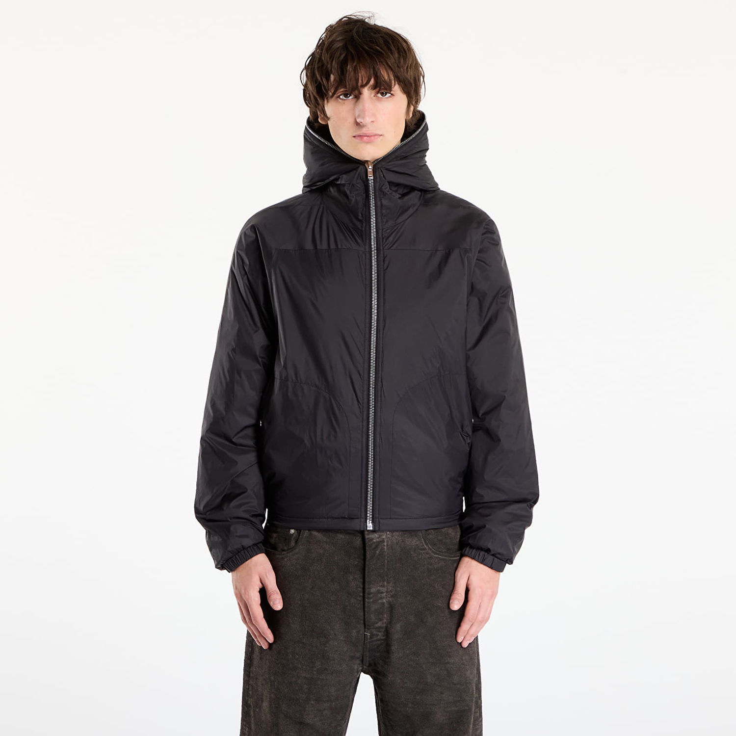 Tuulitakki Rick Owens Rick Owens DRKSHDW Sealed Windbreaker Musta | DU02E7770 NP 09, 0
