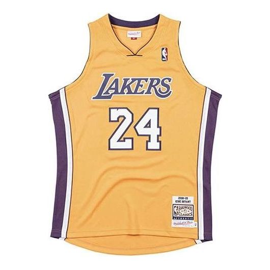 Tankkitoppi Mitchell & Ness Mitchell & Ness NBA Los Angeles Lakers Finals Road Jersey Keltainen | BA688C-LAL-D-JHK