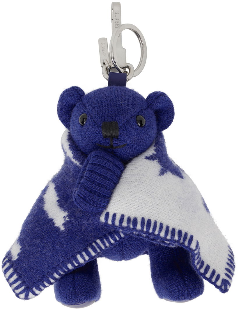 Avaimenperät Burberry Thomas Bear Keychain Tummansininen | 8078760