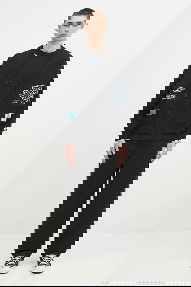 Housut AAPE by A Bathing Ape AAPE Now Woven Pants Musta | AAPPTMB619XXN, 3