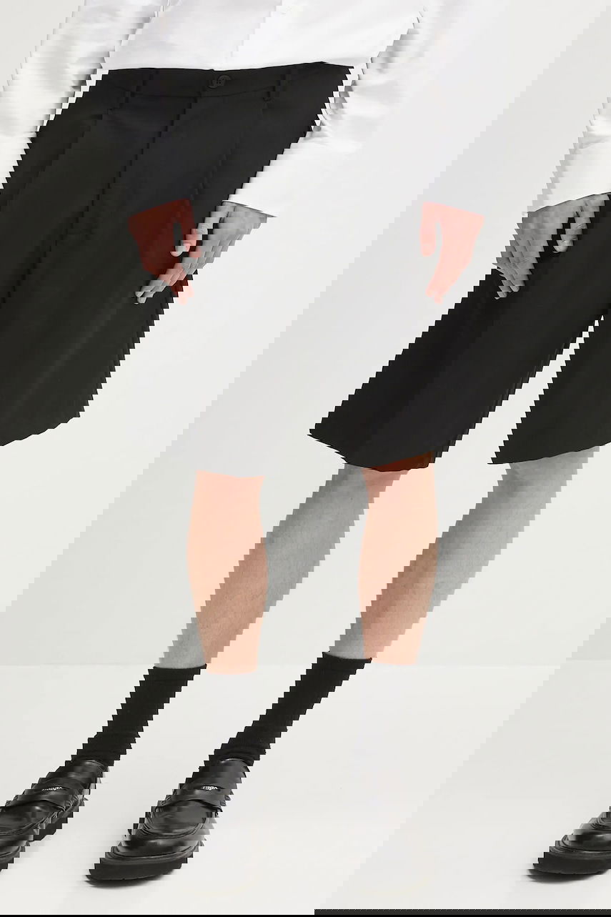 Shortsit Samsoe Samsoe Samsoe Samsoe SAMANDLA Pleated Shorts Musta | M25100074, 0