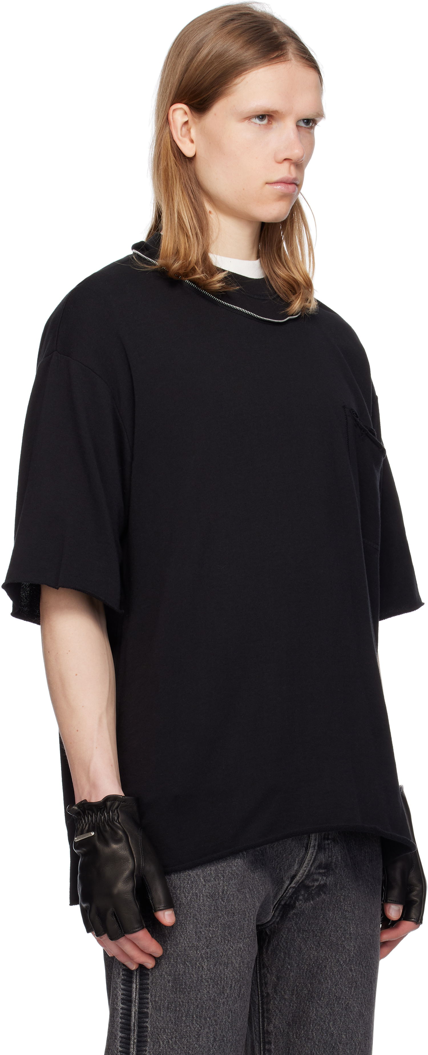 T-paita UNDERCOVER UNDERCOVER Pocket T-Shirt Musta | UC1E4814, 1