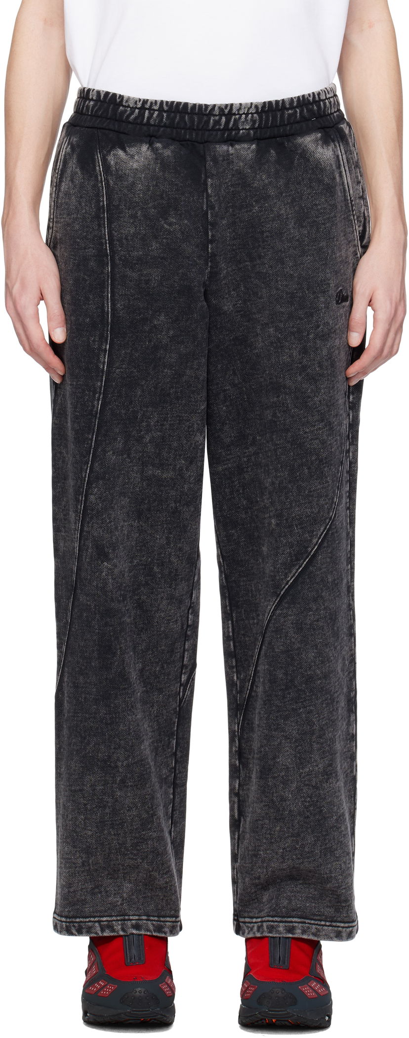 Verryttelyhousut Dime Dime Cyclone French Terry Sweatpants Musta | DIMESP2513BLK