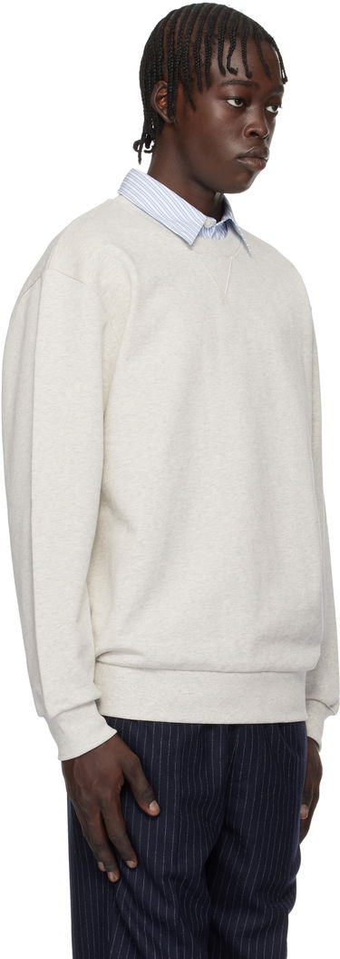 Huppari A.P.C. Label H Crewneck Sweatshirt Harmaa | COHCM-H27964, 1
