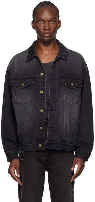 Takki We11done We11done Faded Denim Jacket Musta | WD-DJ2-24-345-M-BK, 0