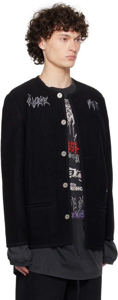 Takki 032C Ghost Writer Wool Jacket Musta | S25-MRW-1701-000, 1