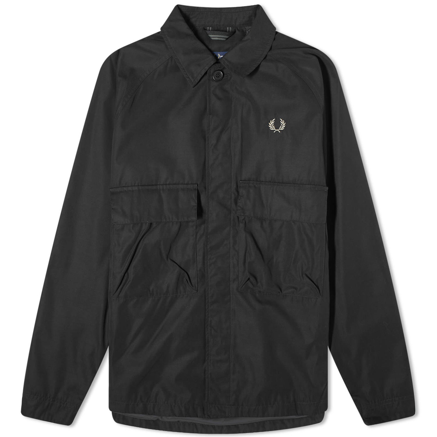 Takit Fred Perry Utility Overshirt Musta | M6572-102, 0