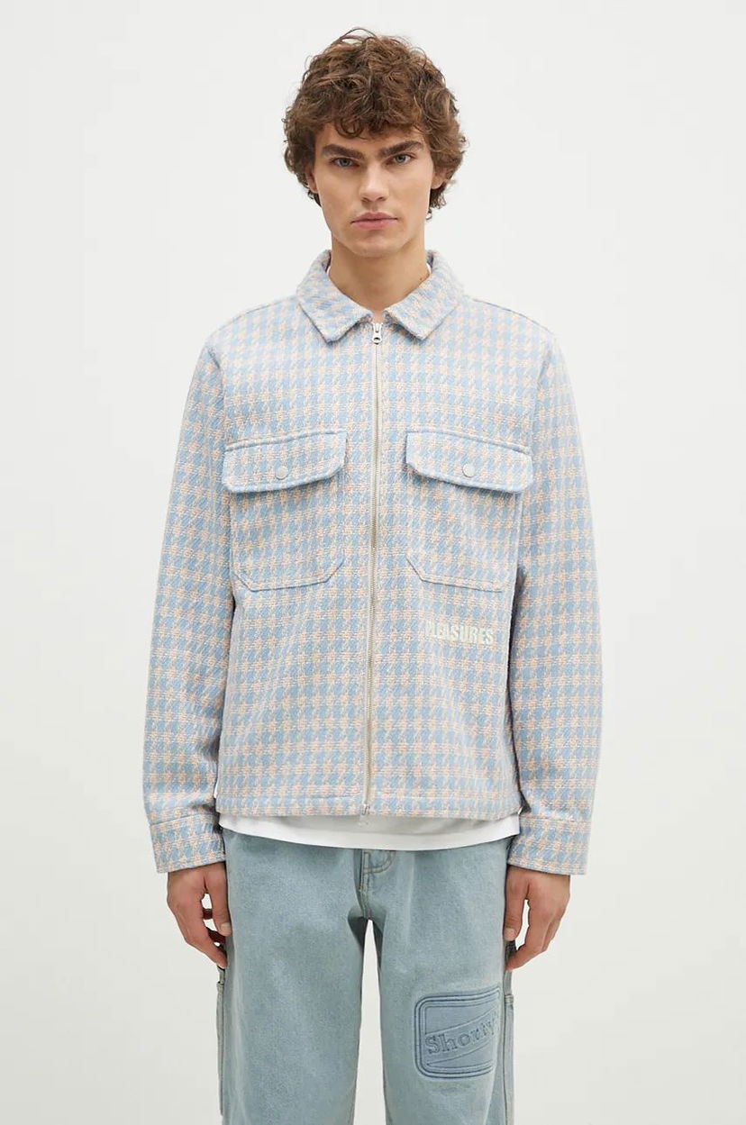 Takki Pleasures Folklore Work Jacket Sininen | P24F038