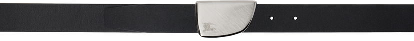 Vyöt Burberry Black Thin Leather Shield Belt Musta | 8092081