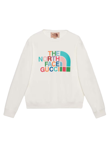 Huppari Gucci x The North Face Sweatshirt Valkoinen | 626990 XJDTY 9275