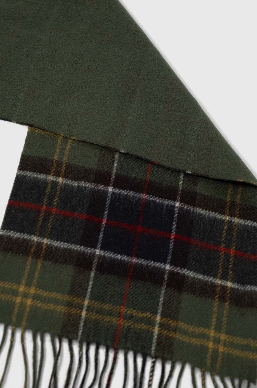 Huivi Barbour Wool Scarf Vihreä | USC0362, 1