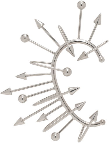 Korvakorut Jean Paul Gaultier Jean Paul Gaultier Multiple Spikes Single Ear Cuff Metallinen | 24/25-U-BO043-X053-91, 0