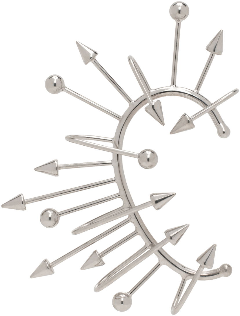 Korvakorut Jean Paul Gaultier Jean Paul Gaultier Multiple Spikes Single Ear Cuff Metallinen | 24/25-U-BO043-X053-91