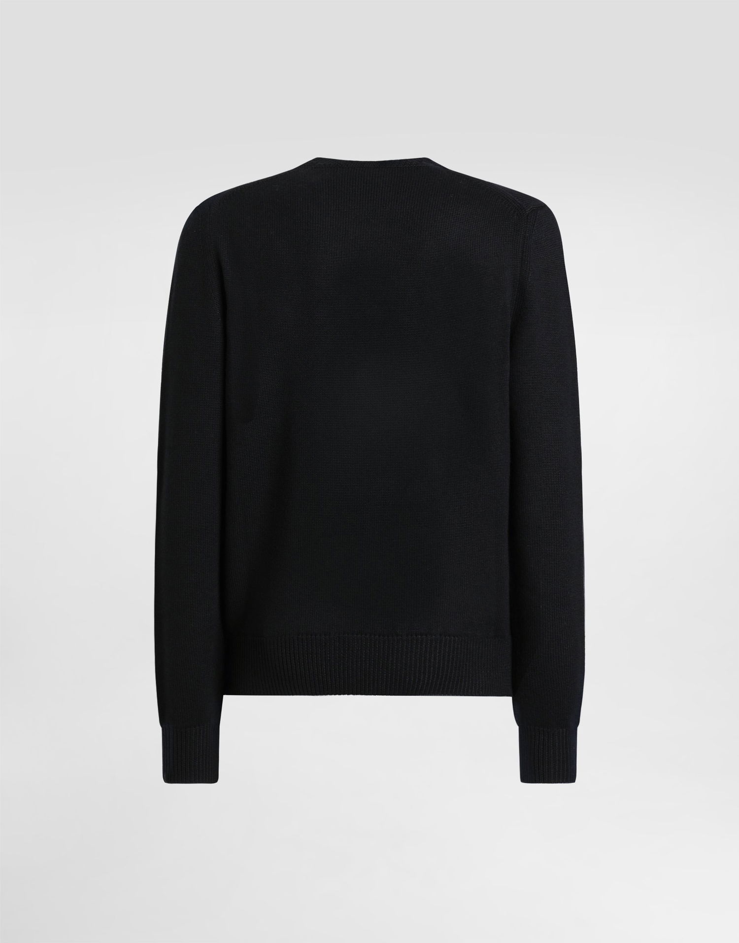 Villapaita Dolce & Gabbana Dolce & Gabbana Wool Pullover with Intarsia Musta | GXX01ZJDVDDN0000, 1