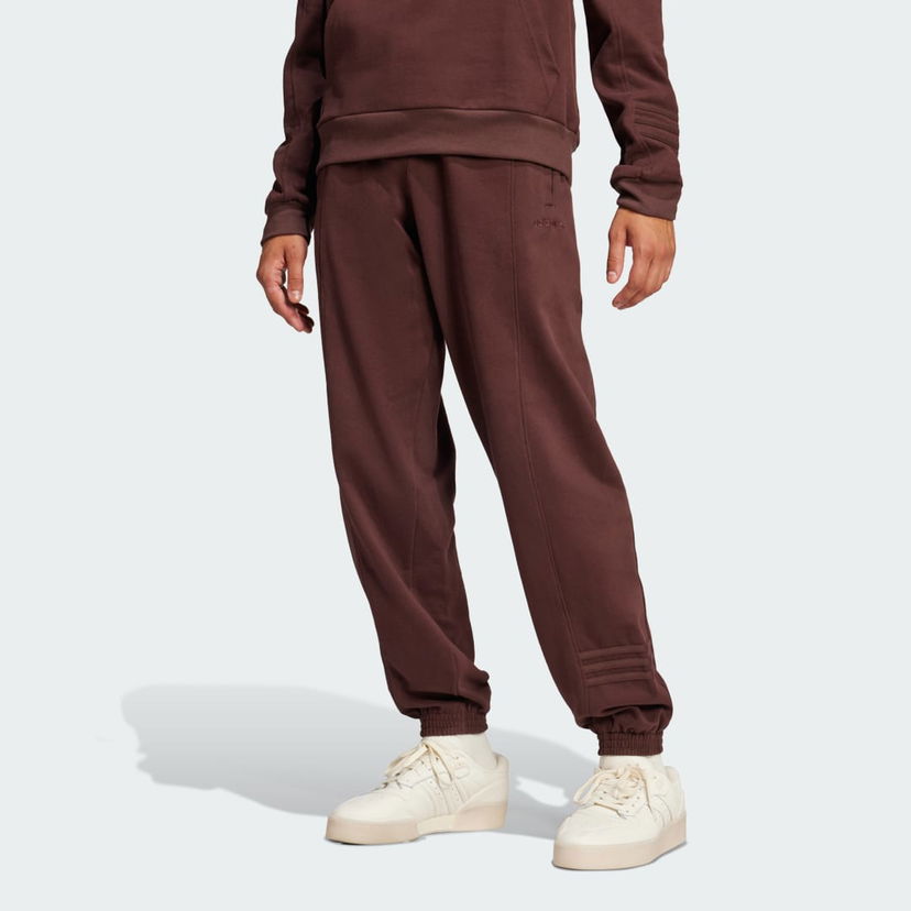 Verryttelyhousut adidas Performance Relaxed Fit Sweatpants Ruskea | JC8355