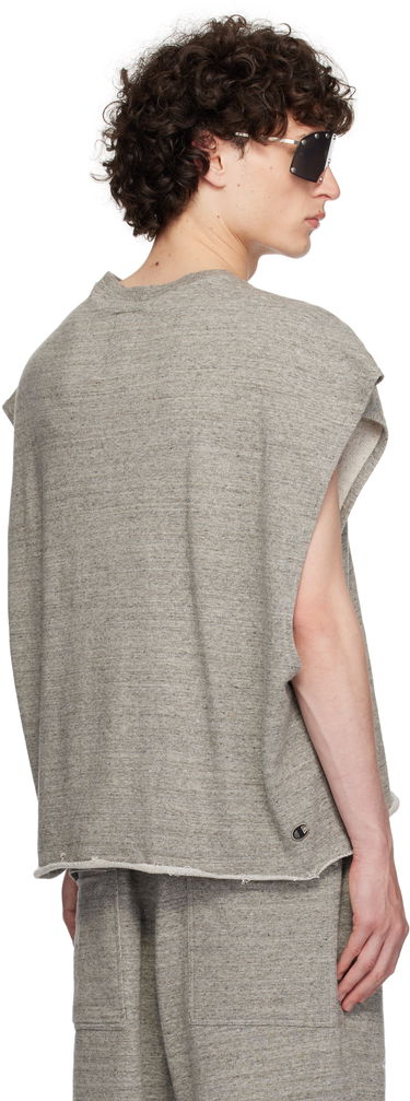 Tankkitoppi Rick Owens Rick Owens Champion Edition Micro Tatlin Tank Top Harmaa | CM01E1667 CHMJ JERSEY, 2