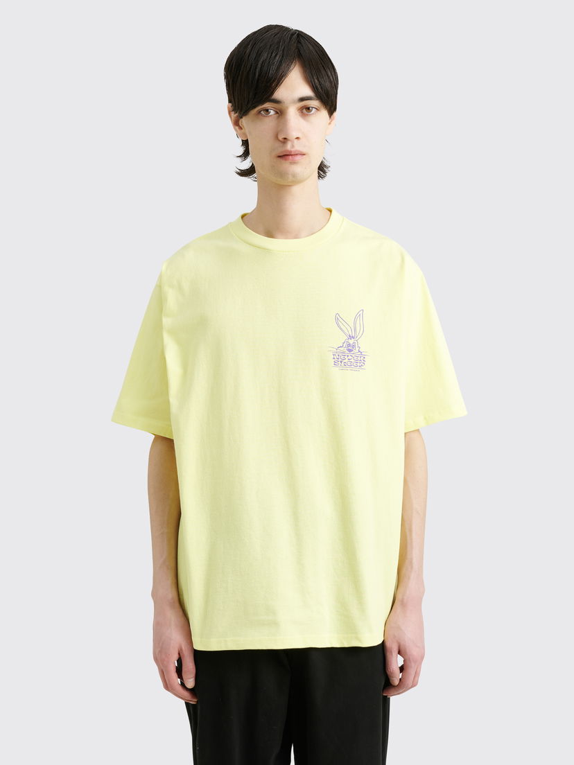T-paita Manastash Manastash CiTEE Rabbit Graphic T-Shirt Keltainen | 7923134040-438