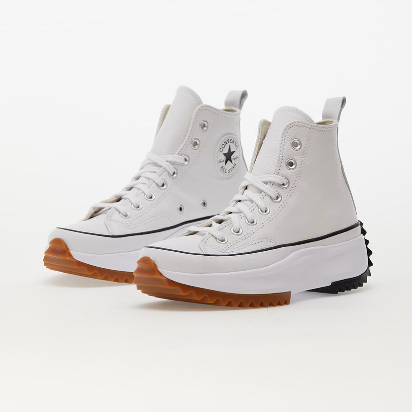 Tennarit ja kengät Converse RUN STAR HIKE HI WHITE/BLACK/GUM Valkoinen | A04293C